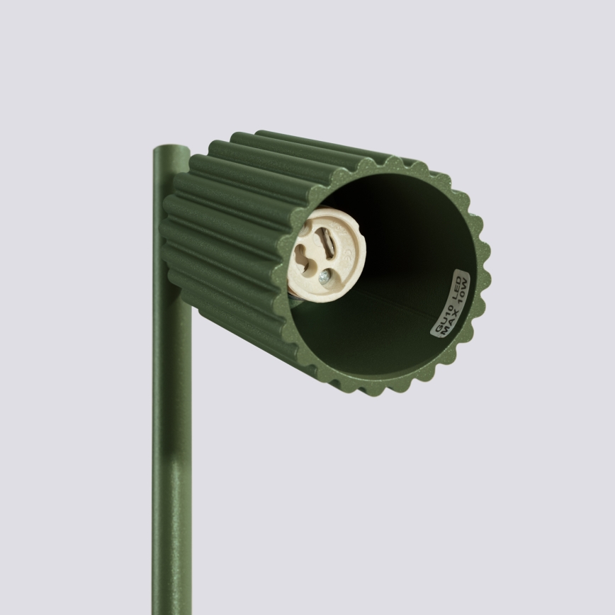 Stolní lampa KARBON 1xGU10/10W/230V zelená