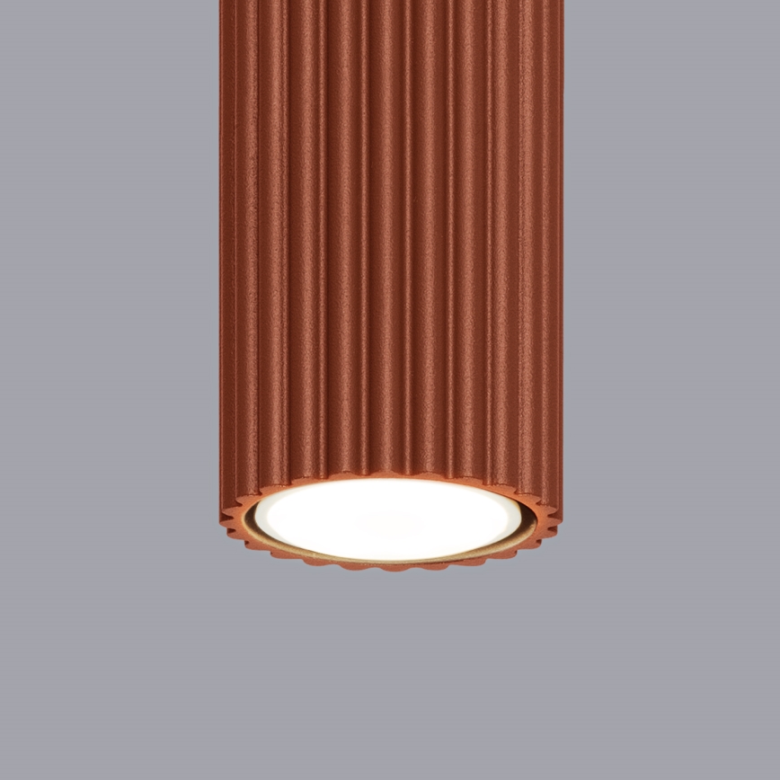 Bodové svítidlo KARBON 1xGU10/10W/230V 60 cm červená