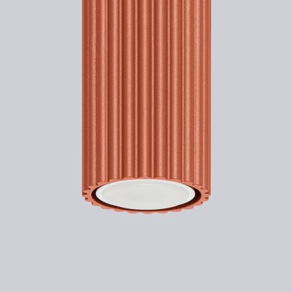 Bodové svítidlo KARBON 1xGU10/10W/230V 60 cm červená
