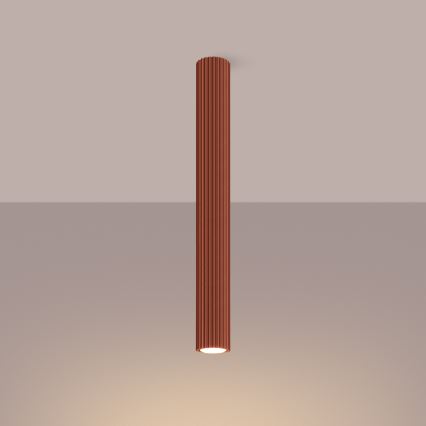 Bodové svítidlo KARBON 1xGU10/10W/230V 60 cm oranžová