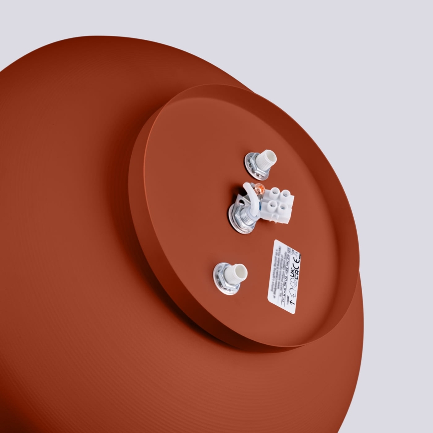 Stropní svítidlo OMIQ 4xE27/15W/230V pr. 30 cm červená