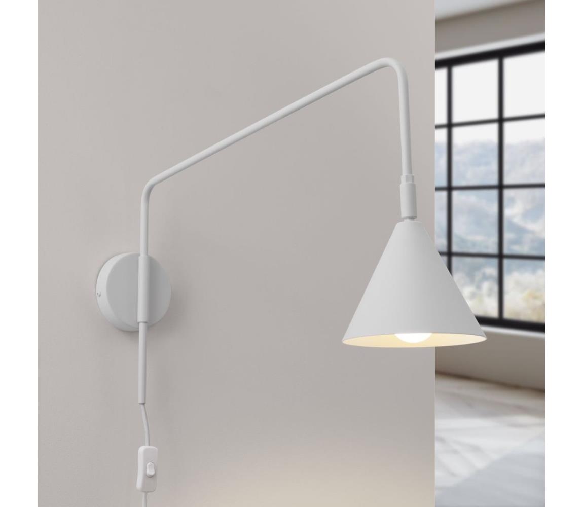 SL.1696 - Nástěnná lampa NOX 1xE14/10W/230V bílá SL.1696 – Alasans