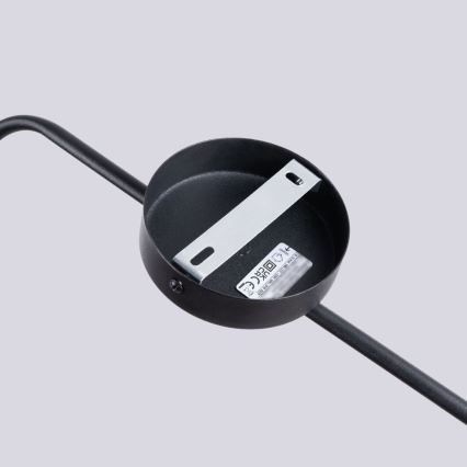 Nástěnná lampa NOX 1xE14/10W/230V černá