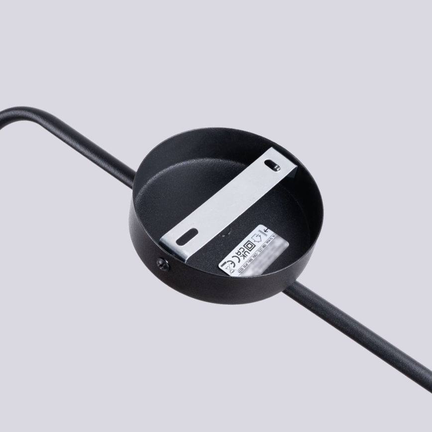 Nástěnná lampa NOX 1xE14/10W/230V černá