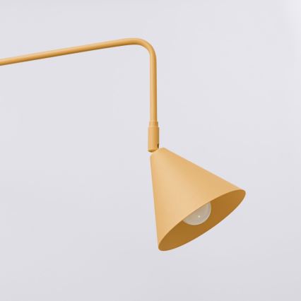 Nástěnná lampa NOX 1xE14/10W/230V zlatá