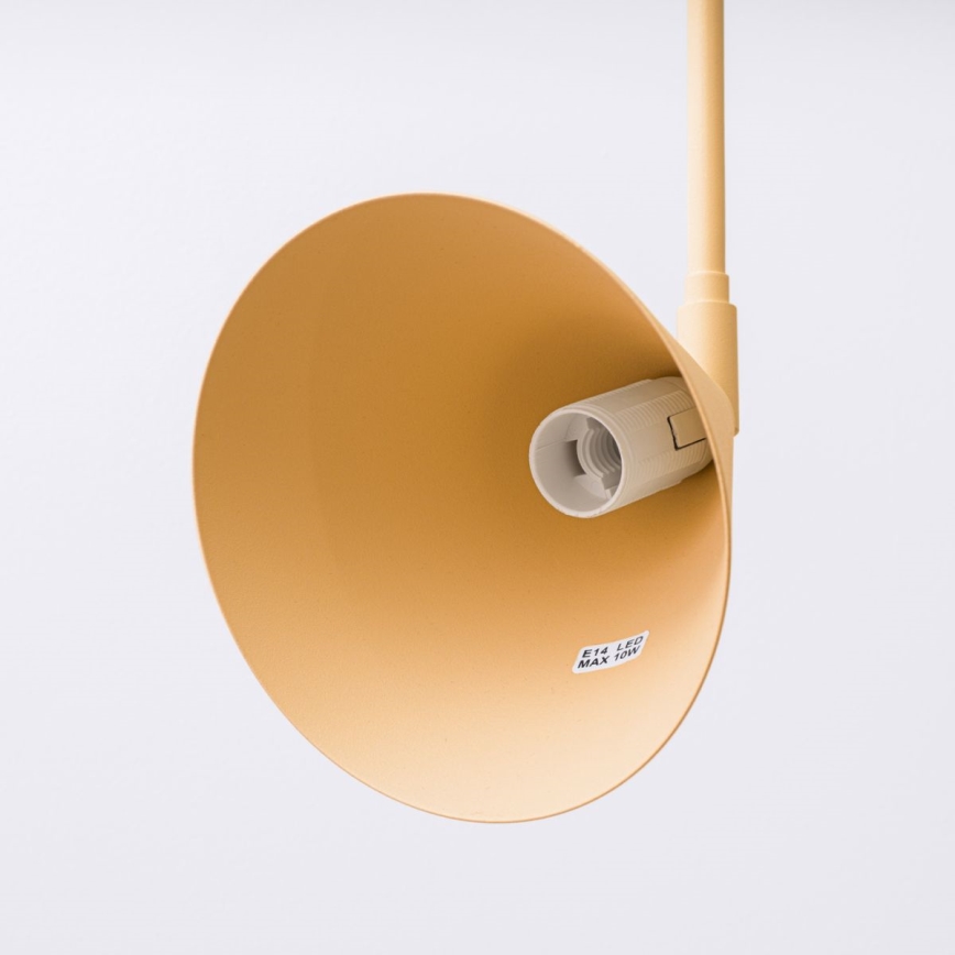 Nástěnná lampa NOX 1xE14/10W/230V zlatá