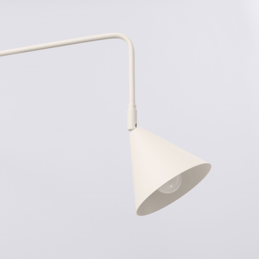 Nástěnná lampa NOX 1xE14/10W/230V krémová