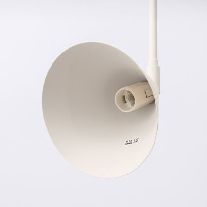 Nástěnná lampa NOX 1xE14/10W/230V krémová