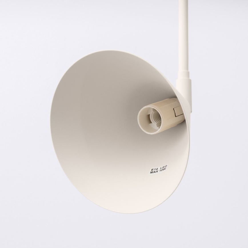 Nástěnná lampa NOX 1xE14/10W/230V krémová