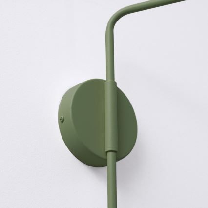 Nástěnná lampa NOX 1xE14/10W/230V zelená