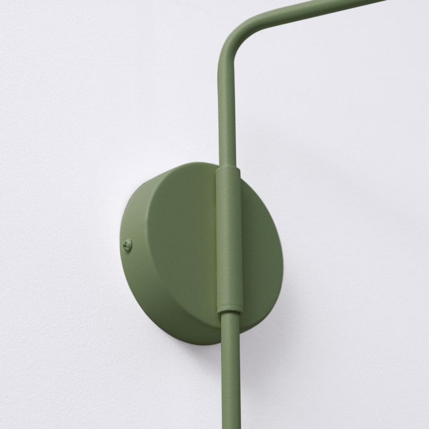 Nástěnná lampa NOX 1xE14/10W/230V zelená