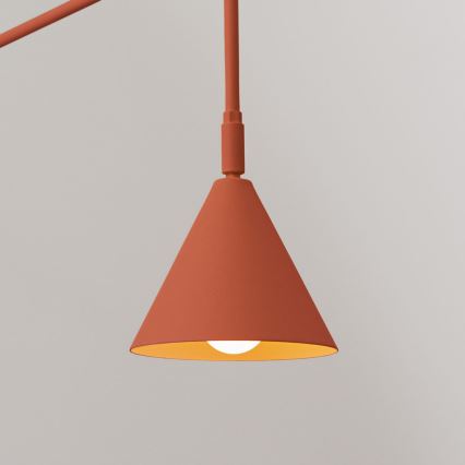 Nástěnná lampa NOX 1xE14/10W/230V oranžová