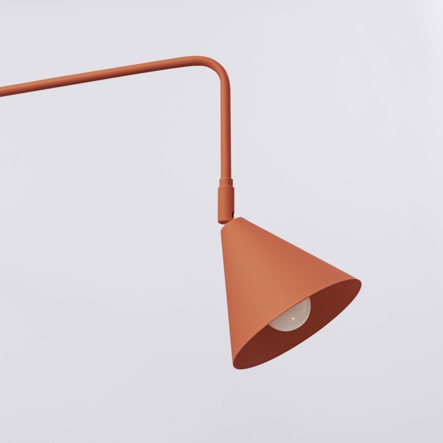 Nástěnná lampa NOX 1xE14/10W/230V oranžová
