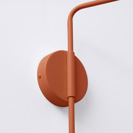 Nástěnná lampa NOX 1xE14/10W/230V oranžová