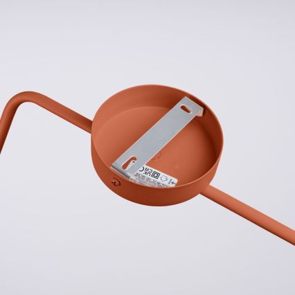 Nástěnná lampa NOX 1xE14/10W/230V oranžová
