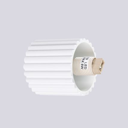 Koupelnové nástěnné svítidlo HALO 1xG9/8W/230V pr. 12 cm IP44 bílá
