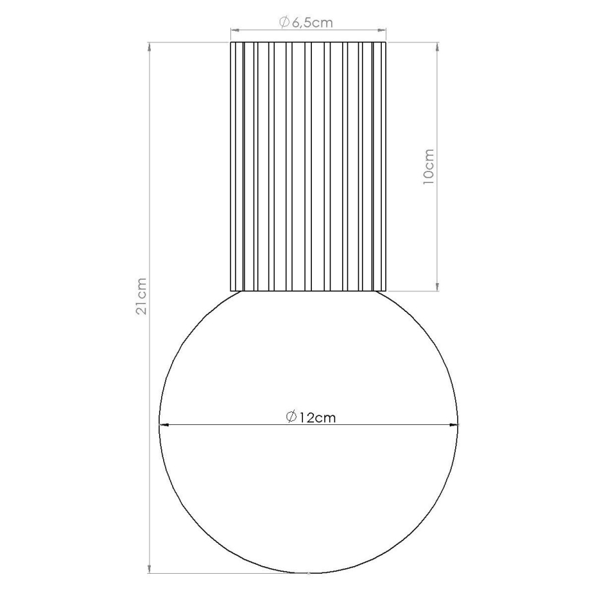 Koupelnové stropní svítidlo HALO 1xG9/8W/230V pr. 12 cm IP44 bílá