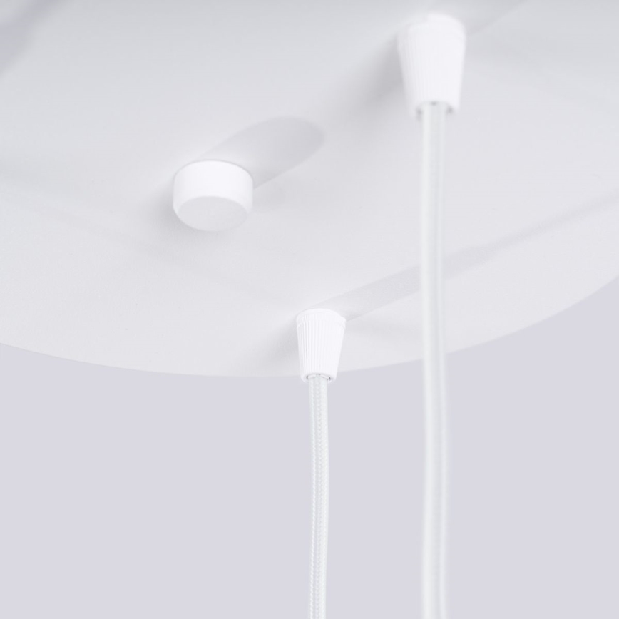 Lustr na lanku HALO 3xG9/8W/230V pr. 25 cm bílá