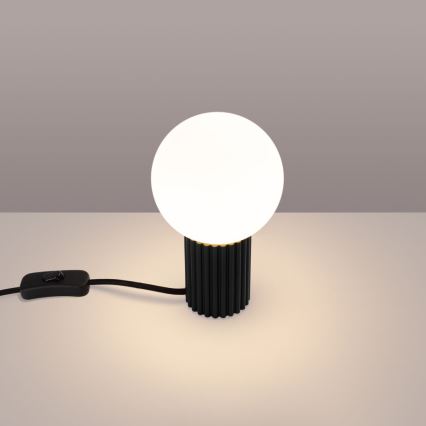 Stolní lampa HALO 1xG9/8W/230V pr. 12 cm černá