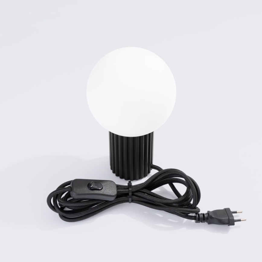 Stolní lampa HALO 1xG9/8W/230V pr. 12 cm černá