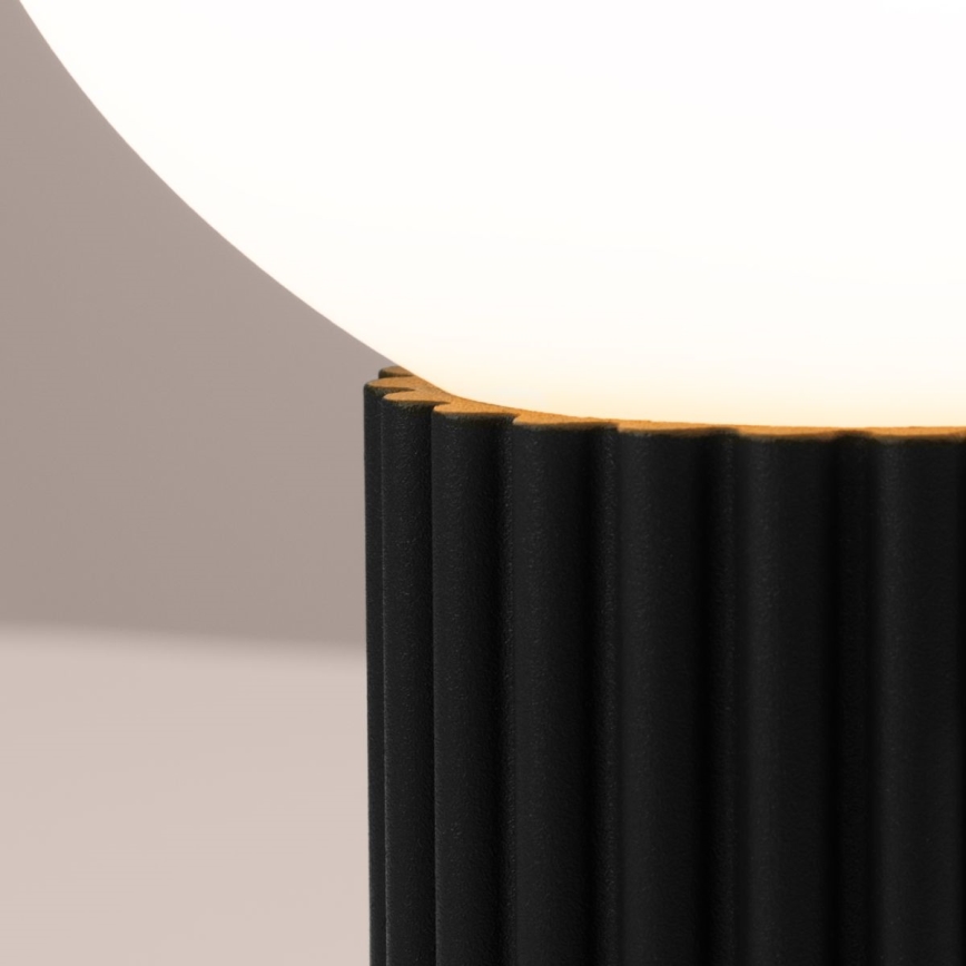 Stolní lampa HALO 1xG9/8W/230V pr. 12 cm černá