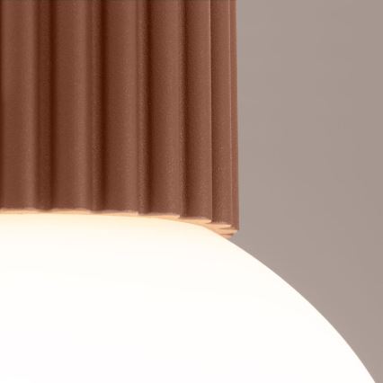 Koupelnové stropní svítidlo HALO 1xG9/8W/230V pr. 12 cm IP44 hnědá