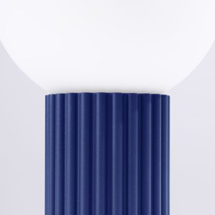Stolní lampa HALO 1xG9/8W/230V pr. 12 cm modrá