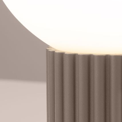 Stolní lampa HALO 1xG9/8W/230V pr. 12 cm béžová