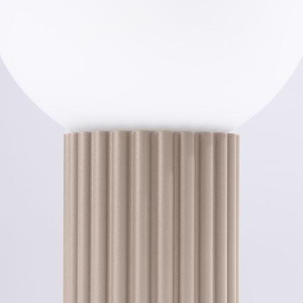 Stolní lampa HALO 1xG9/8W/230V pr. 12 cm béžová