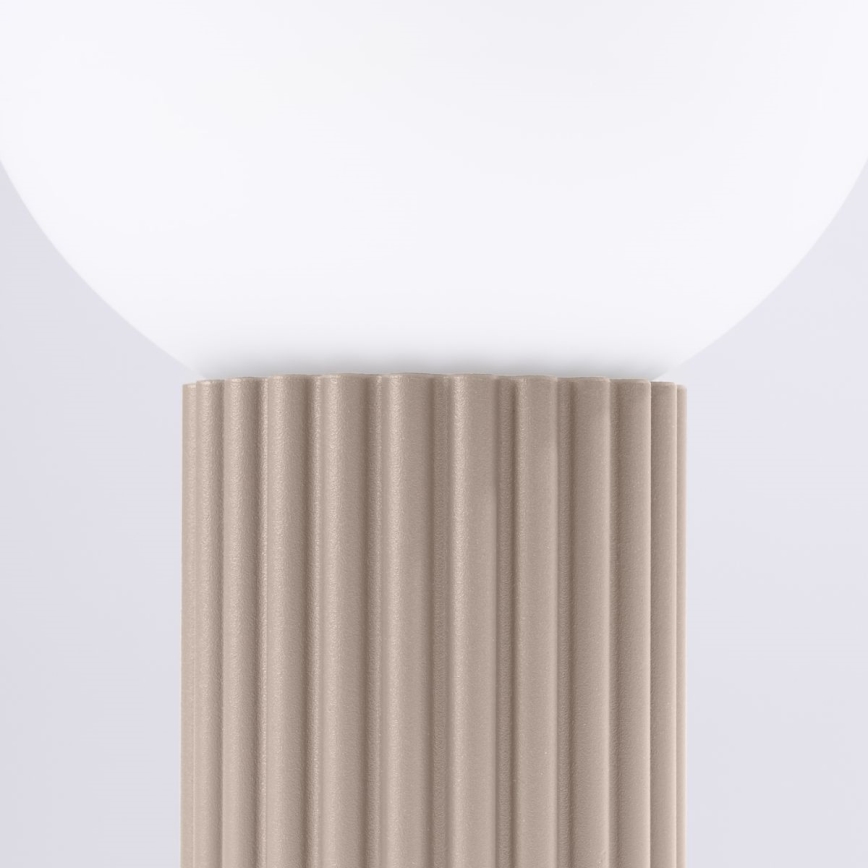 Stolní lampa HALO 1xG9/8W/230V pr. 12 cm béžová
