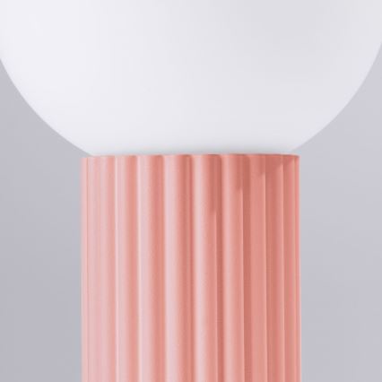 Stolní lampa HALO 1xG9/8W/230V pr. 12 cm růžová