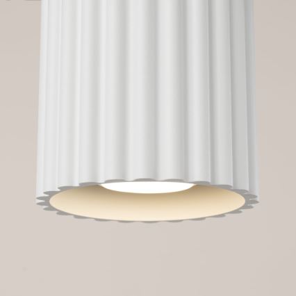 Bodové svítidlo AURA 1xGU10/10W/230V pr. 10 cm bílá