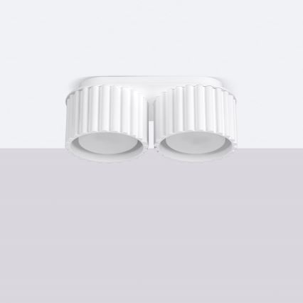 Bodové svítidlo AURA 2xGX53/10W/230V bílá