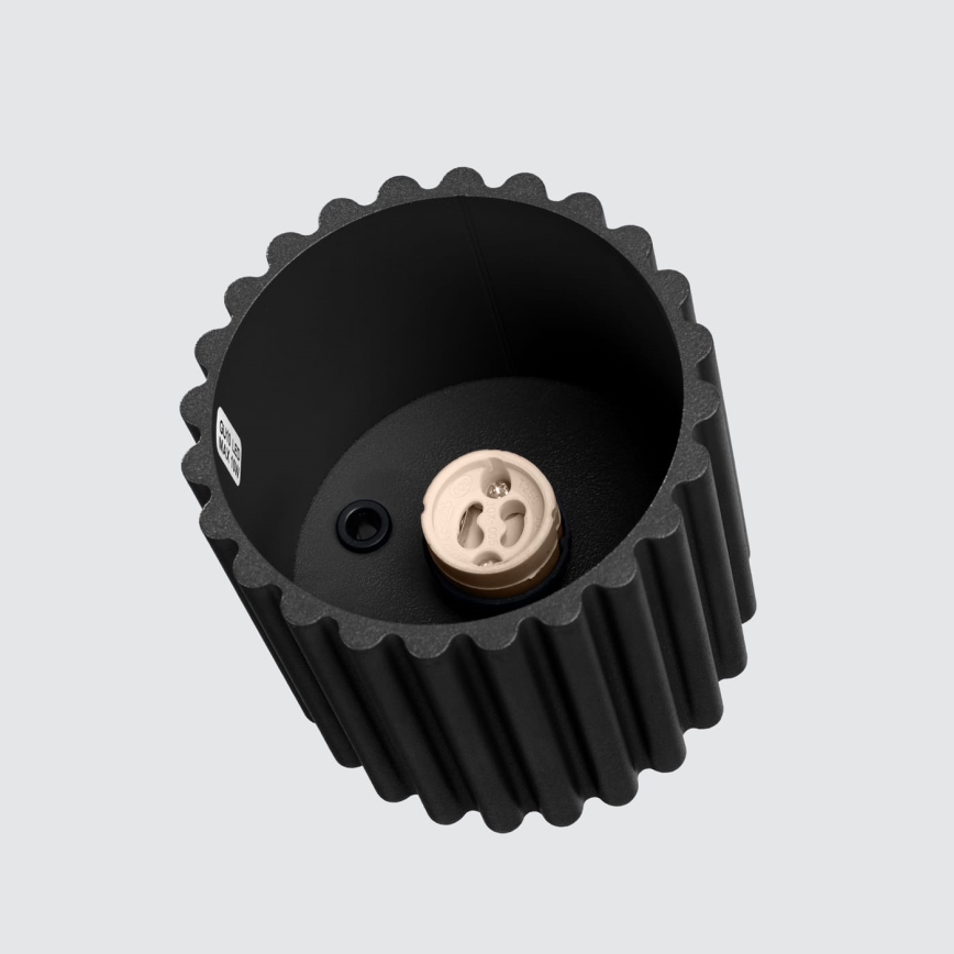 Bodové svítidlo AURA 1xGU10/10W/230V pr. 10 cm černá