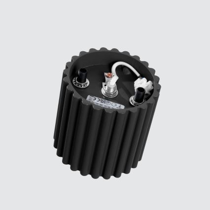 Bodové svítidlo AURA 1xGU10/10W/230V pr. 10 cm černá