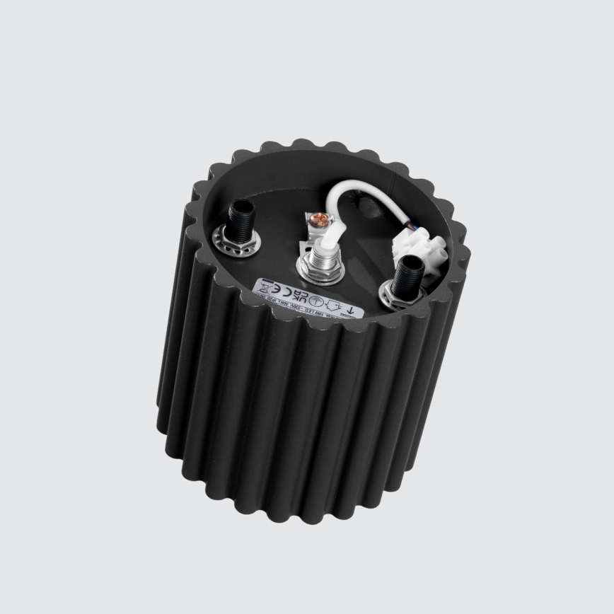 Bodové svítidlo AURA 1xGU10/10W/230V pr. 10 cm černá