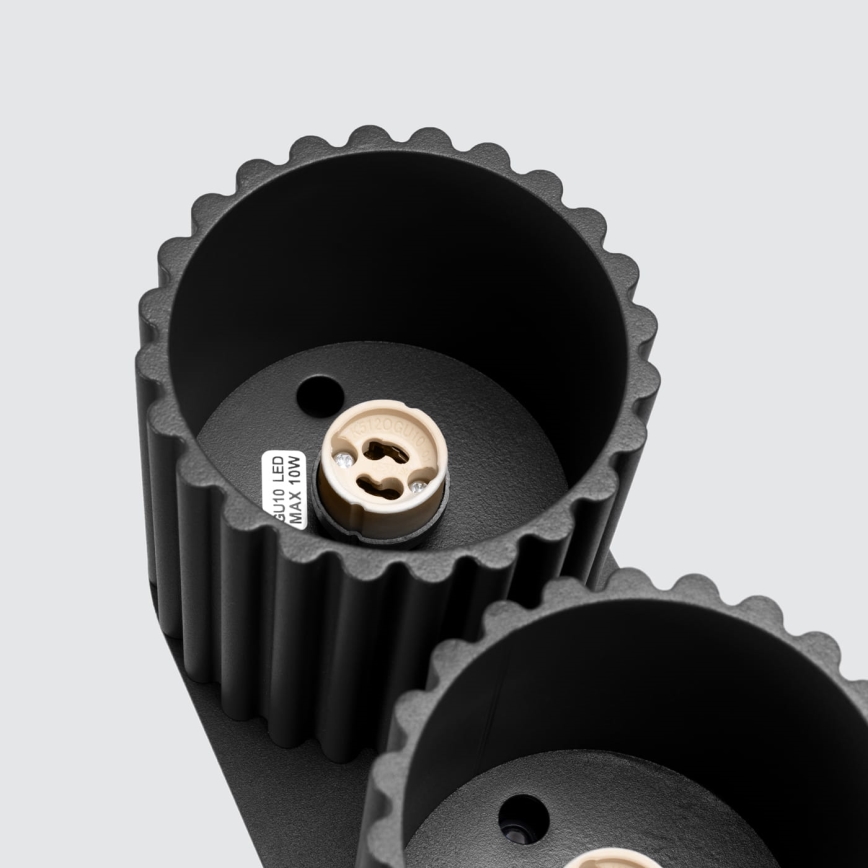 Bodové svítidlo AURA 2xGU10/10W/230V černá