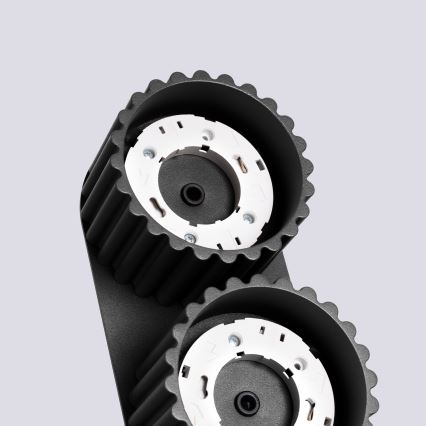 Bodové svítidlo AURA 2xGX53/10W/230V černá