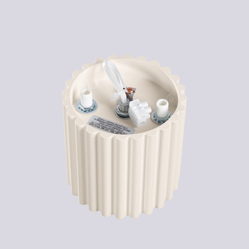 Bodové svítidlo AURA 1xGU10/10W/230V pr. 10 cm krémová