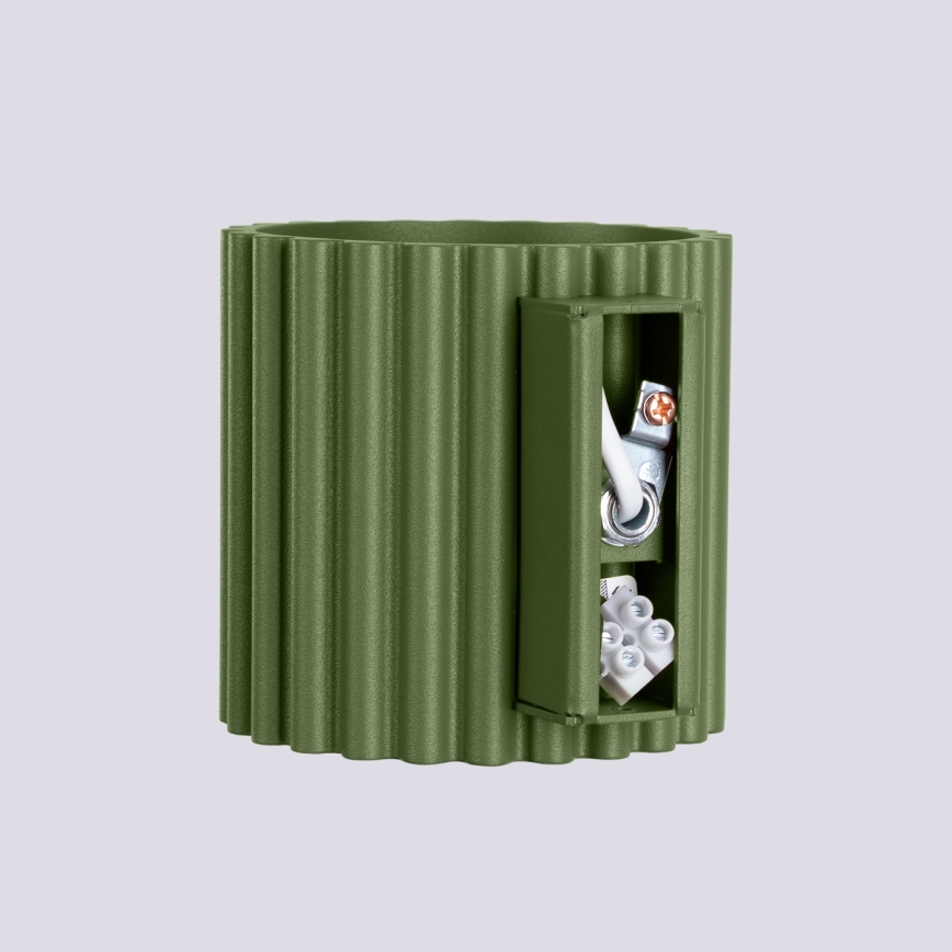 Nástěnné svítidlo AURA 1xG9/10W/230V zelená