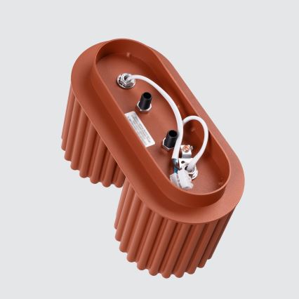 Bodové svítidlo AURA 2xGU10/10W/230V oranžová