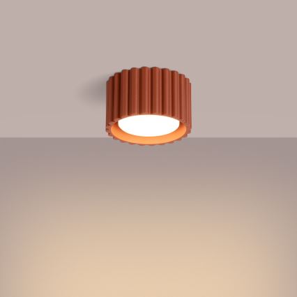 Bodové svítidlo AURA 1xGX53/10W/230V pr. 10 cm oranžová