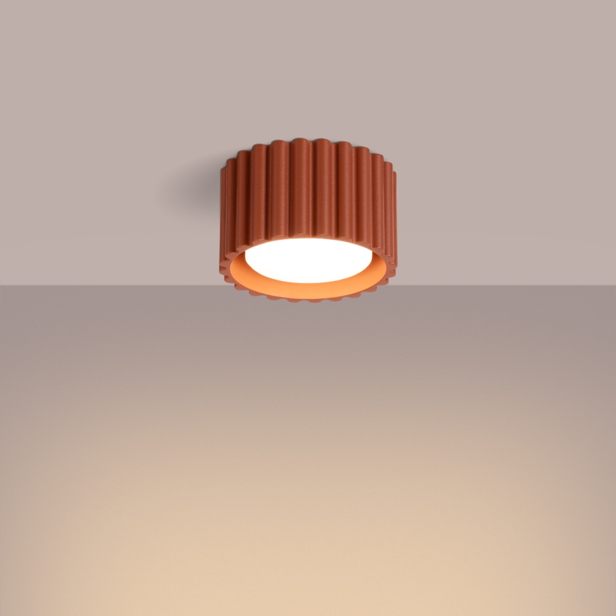 Bodové svítidlo AURA 1xGX53/10W/230V pr. 10 cm oranžová
