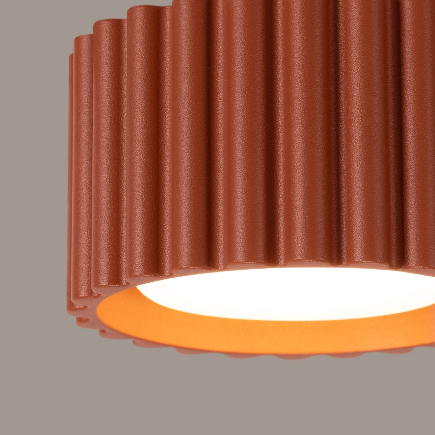 Bodové svítidlo AURA 1xGX53/10W/230V pr. 10 cm oranžová