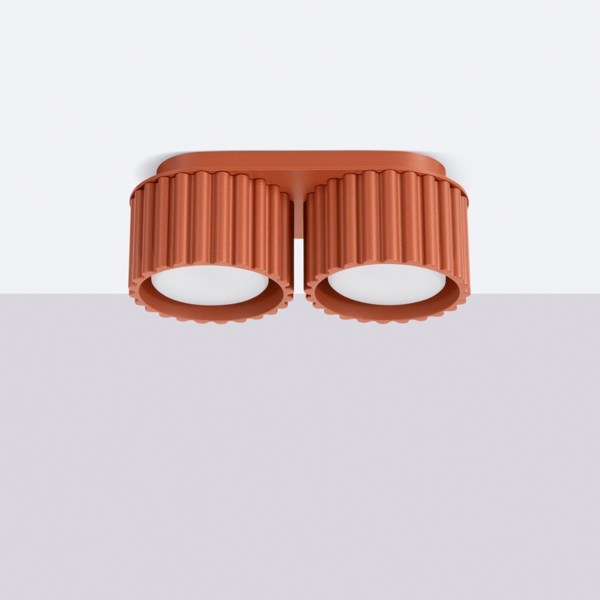 Bodové svítidlo AURA 2xGX53/10W/230V oranžová