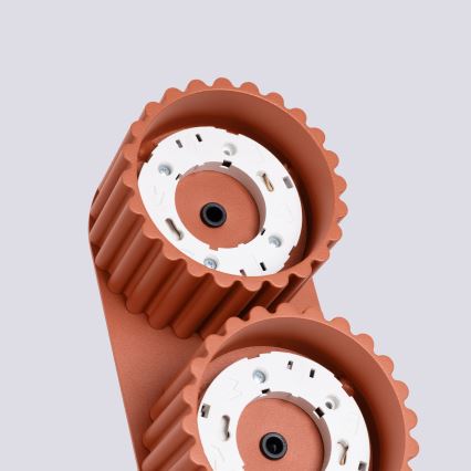 Bodové svítidlo AURA 2xGX53/10W/230V oranžová