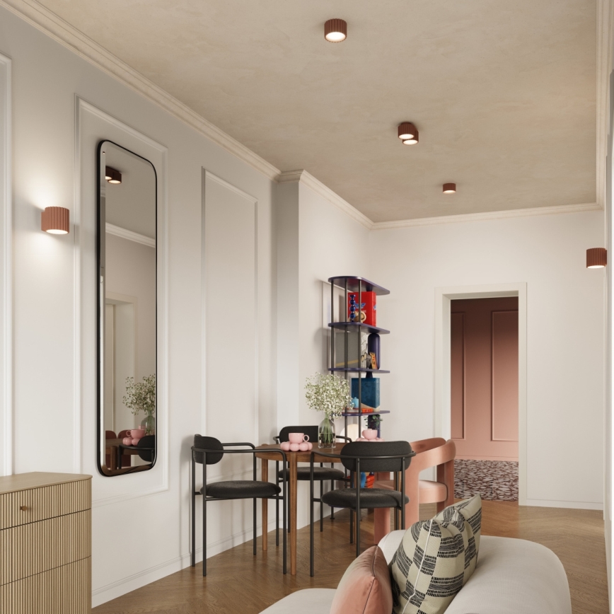 Bodové svítidlo AURA 2xGX53/10W/230V hnědá