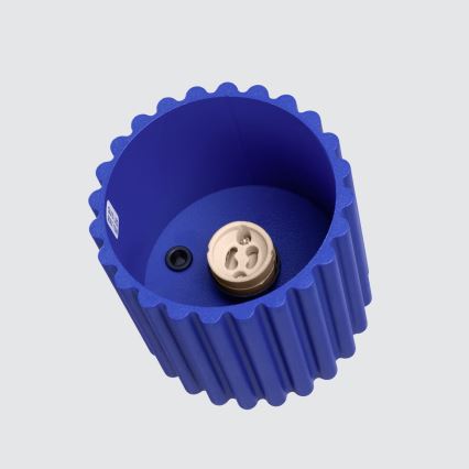 Bodové svítidlo AURA 1xGU10/10W/230V pr. 10 cm modrá