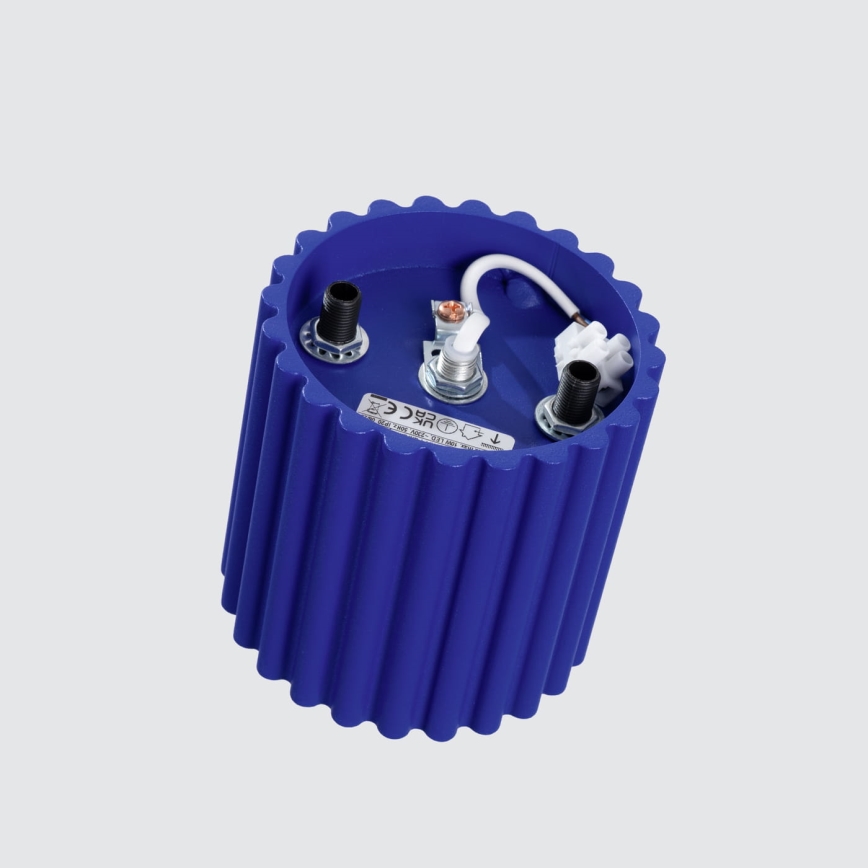 Bodové svítidlo AURA 1xGU10/10W/230V pr. 10 cm modrá