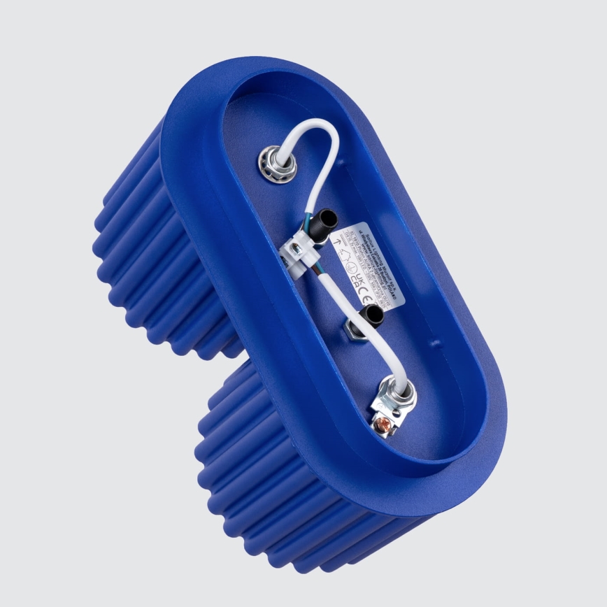 Bodové svítidlo AURA 2xGU10/10W/230V modrá